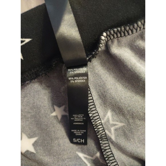 Steve Madden Leggings Size S Black With Stars - Picture 5 of 9